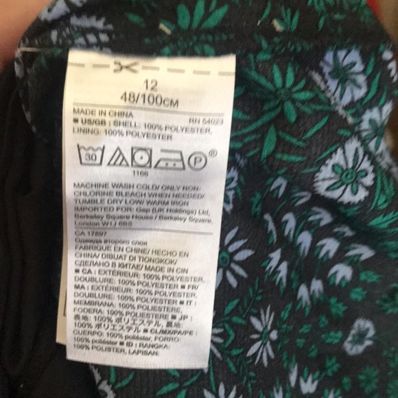 Banana Republic Floral Print Tulip Hem Skirt - Picture 8 of 8